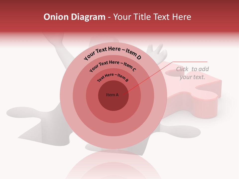 Puzzle Icon Leadership PowerPoint Template