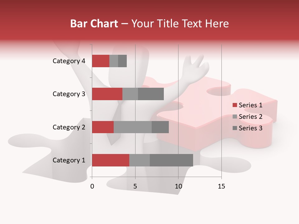 Puzzle Icon Leadership PowerPoint Template