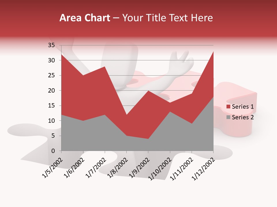 Puzzle Icon Leadership PowerPoint Template