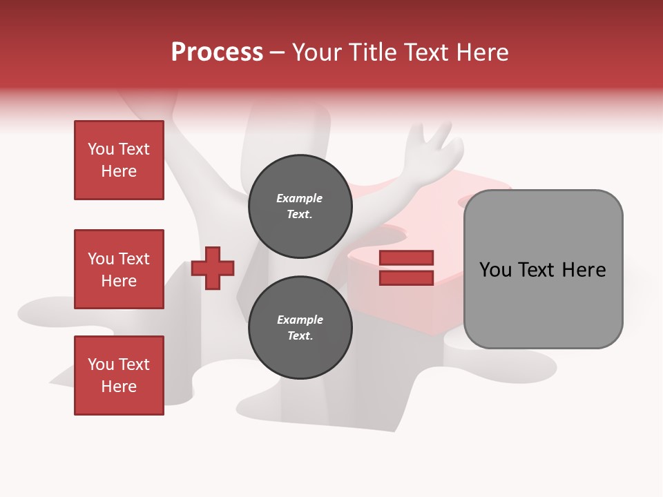 Puzzle Icon Leadership PowerPoint Template