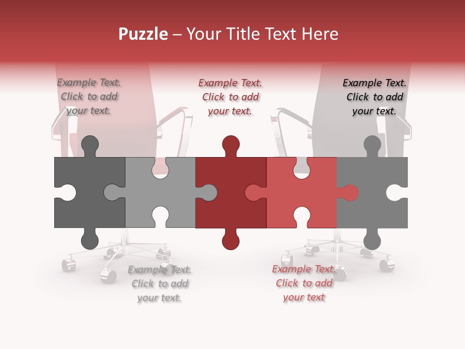 Chair Discussion Role PowerPoint Template