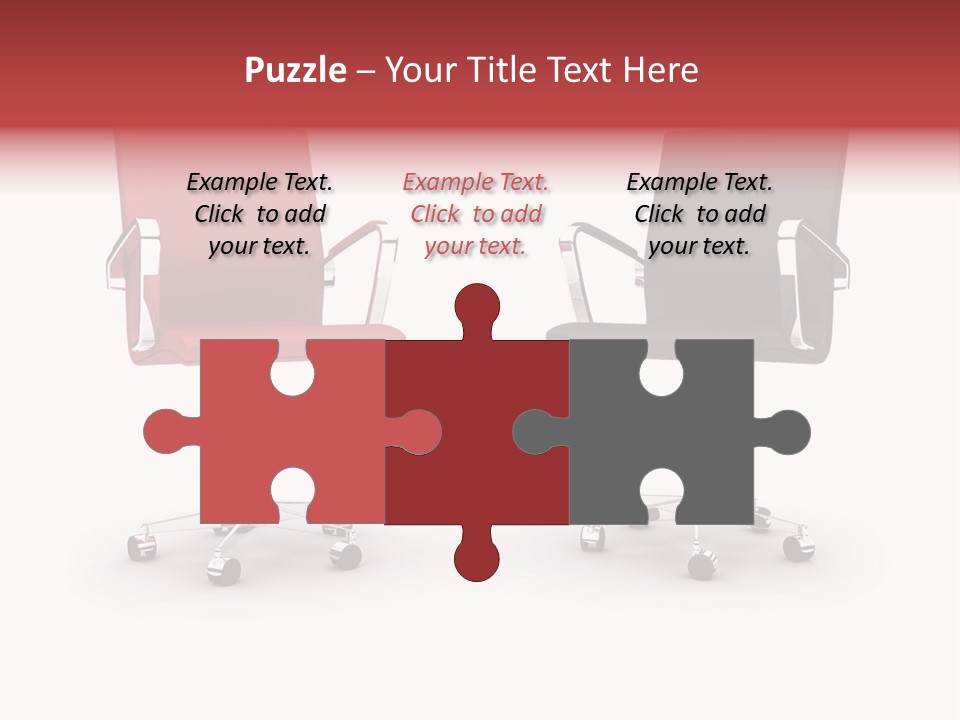 Chair Discussion Role PowerPoint Template