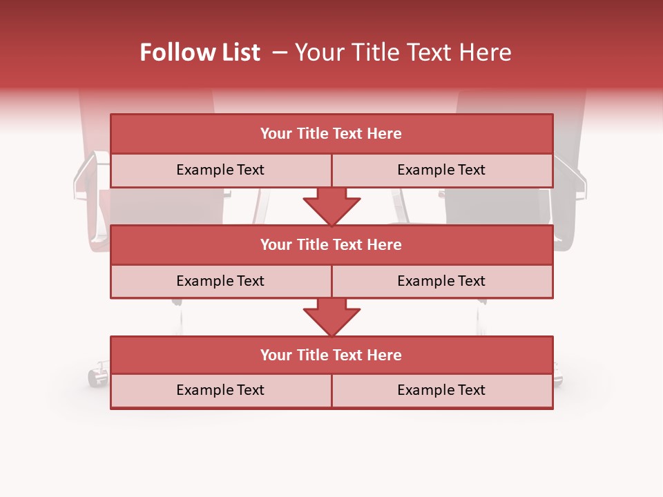 Chair Discussion Role PowerPoint Template