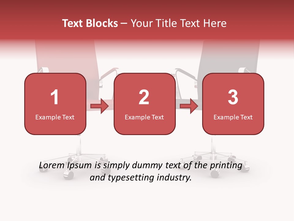 Chair Discussion Role PowerPoint Template