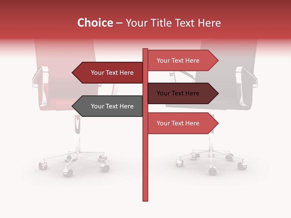 Chair Discussion Role PowerPoint Template