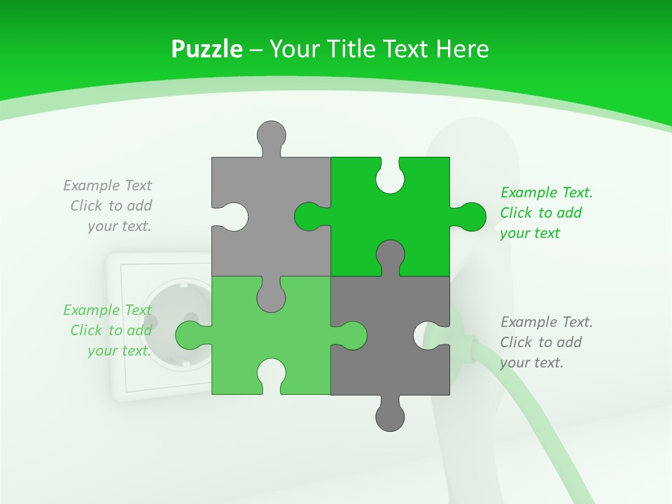 Current Energy Supply PowerPoint Template