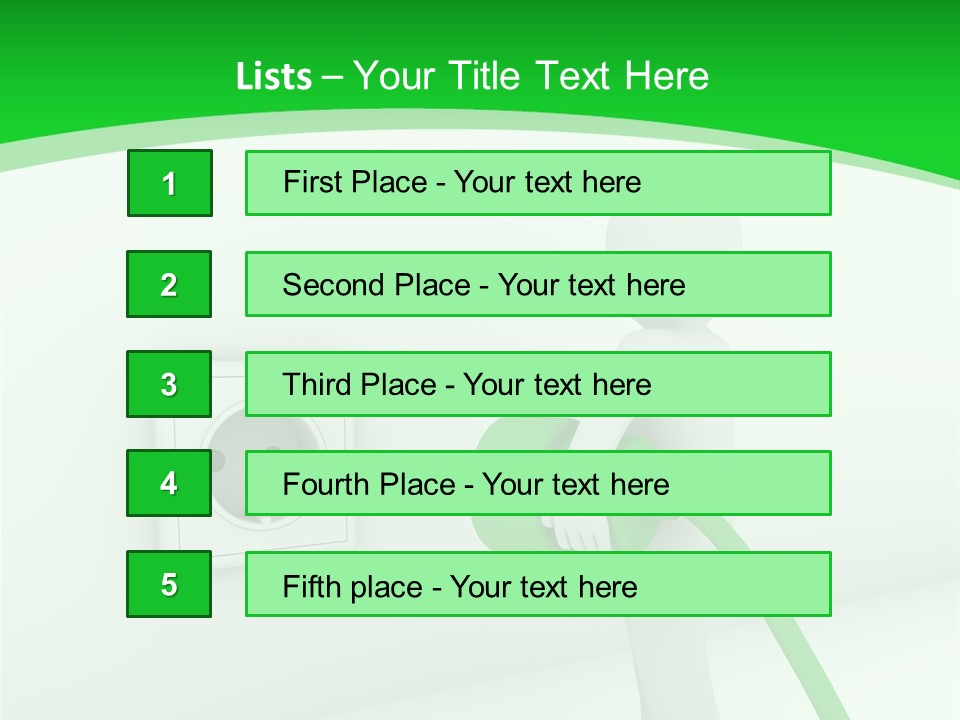 Current Energy Supply PowerPoint Template
