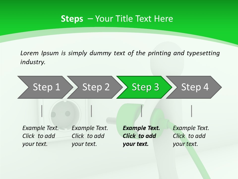 Current Energy Supply PowerPoint Template