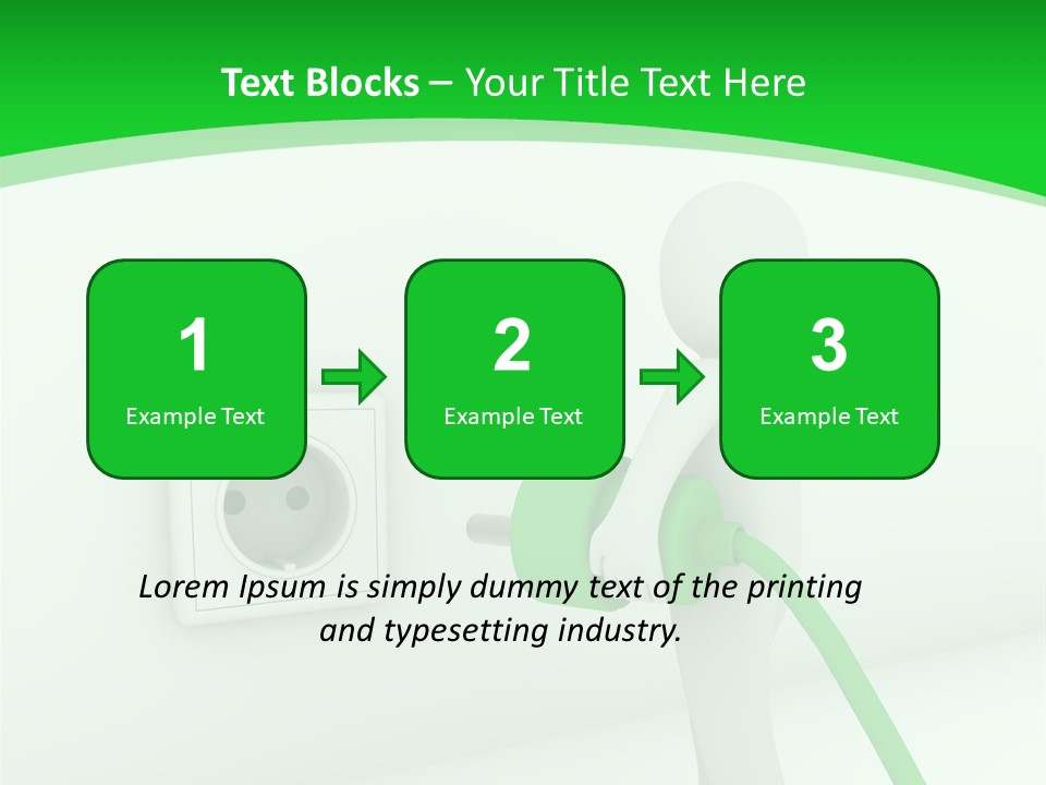Current Energy Supply PowerPoint Template