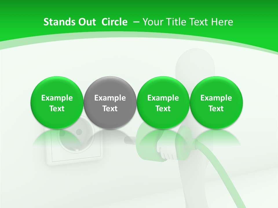 Current Energy Supply PowerPoint Template