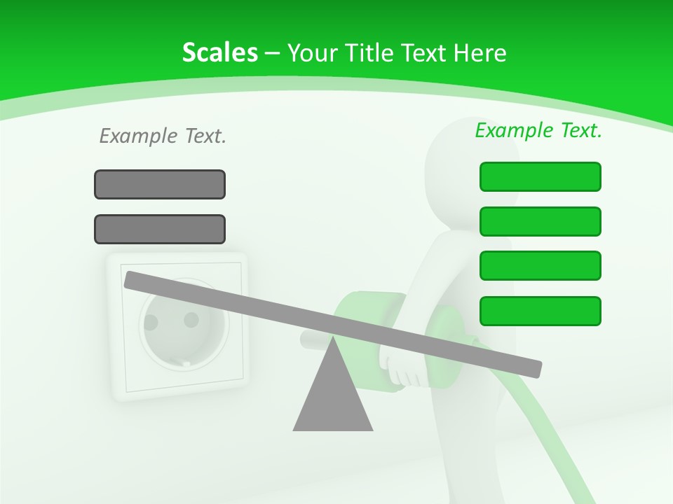 Current Energy Supply PowerPoint Template