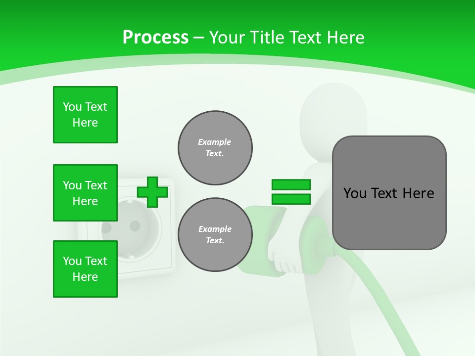 Current Energy Supply PowerPoint Template