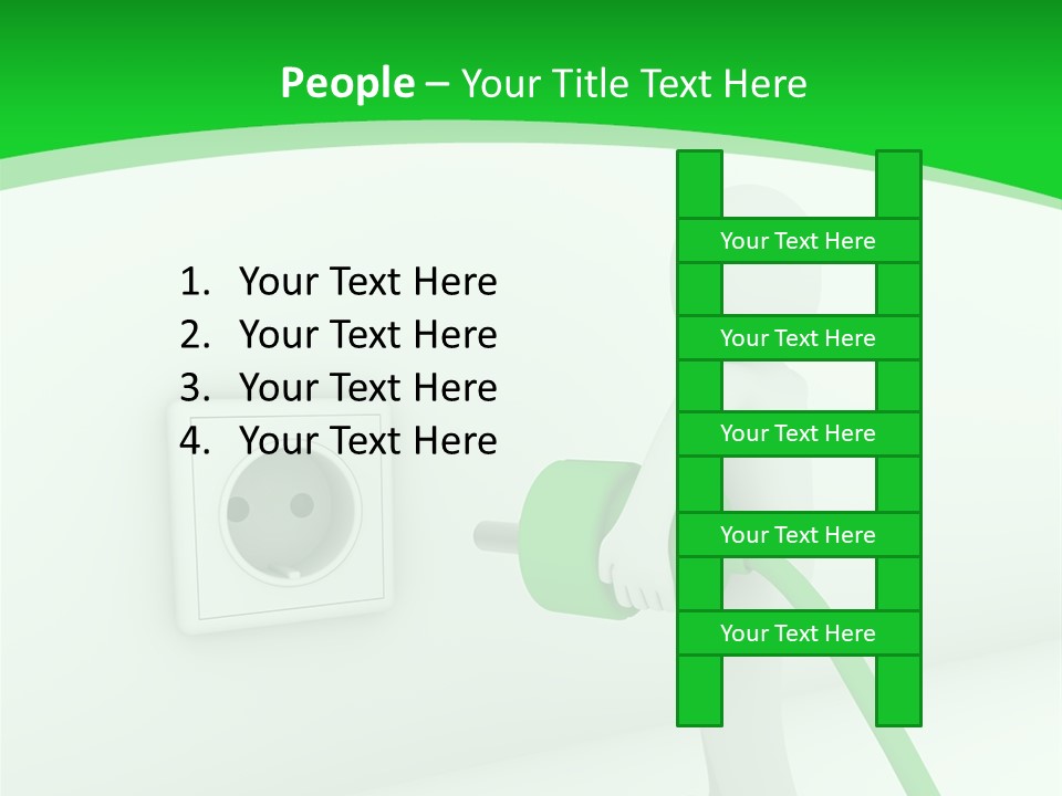 Current Energy Supply PowerPoint Template