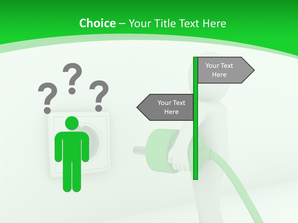Current Energy Supply PowerPoint Template