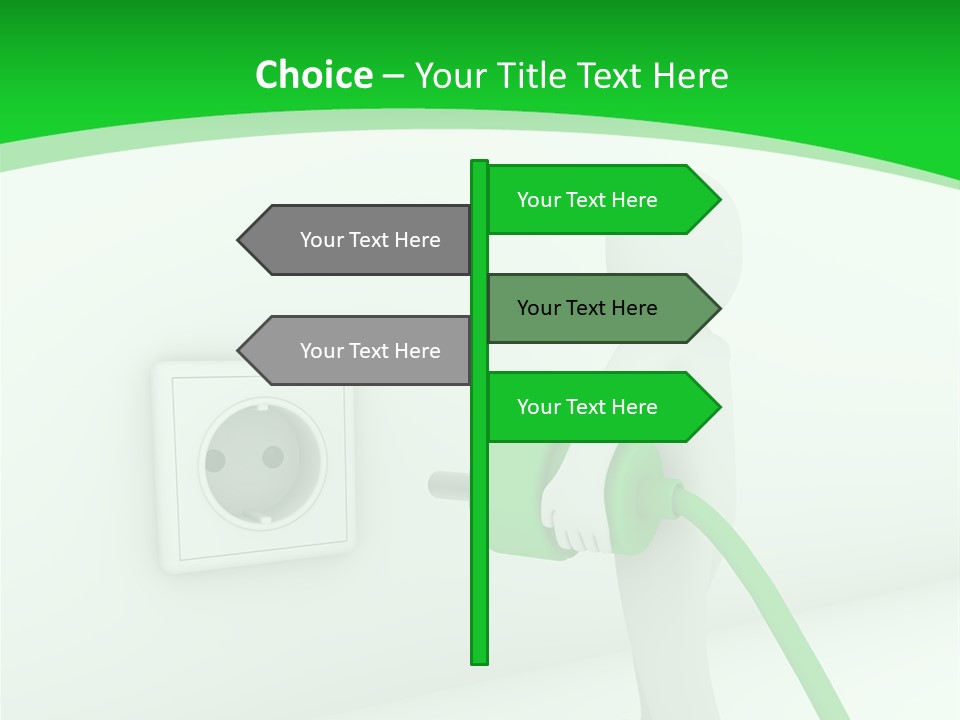 Current Energy Supply PowerPoint Template
