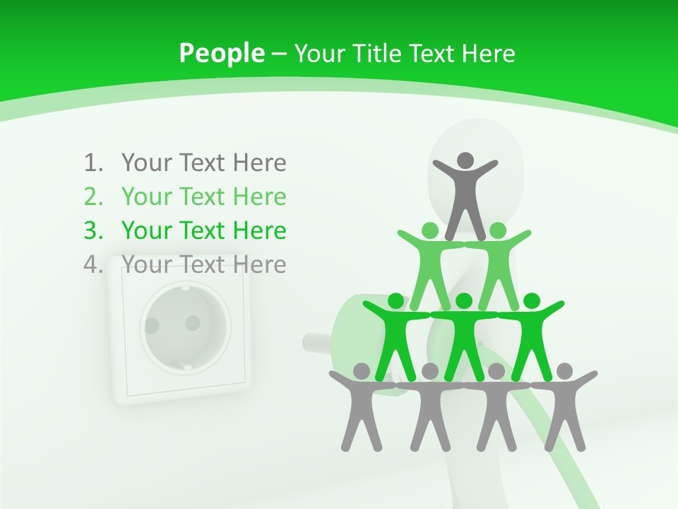 Current Energy Supply PowerPoint Template
