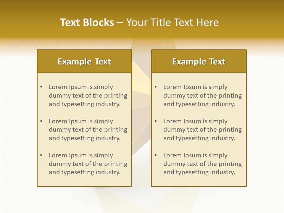 Award Single Object Brushed PowerPoint Template