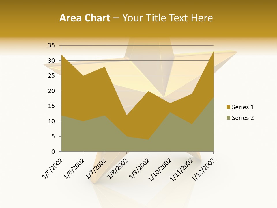 Award Single Object Brushed PowerPoint Template