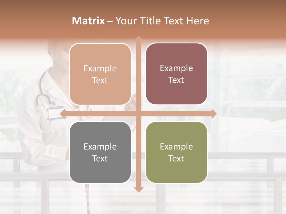 Medication Doctor Touchscreen PowerPoint Template