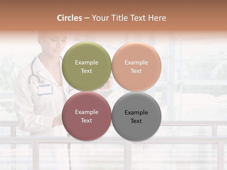 Medication Doctor Touchscreen PowerPoint Template