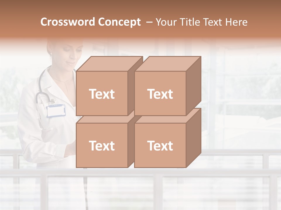 Medication Doctor Touchscreen PowerPoint Template