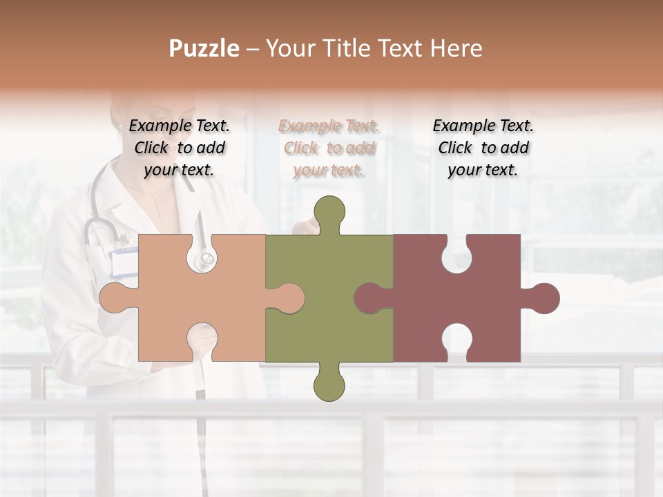 Medication Doctor Touchscreen PowerPoint Template