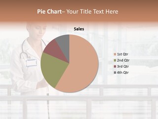 Medication Doctor Touchscreen PowerPoint Template