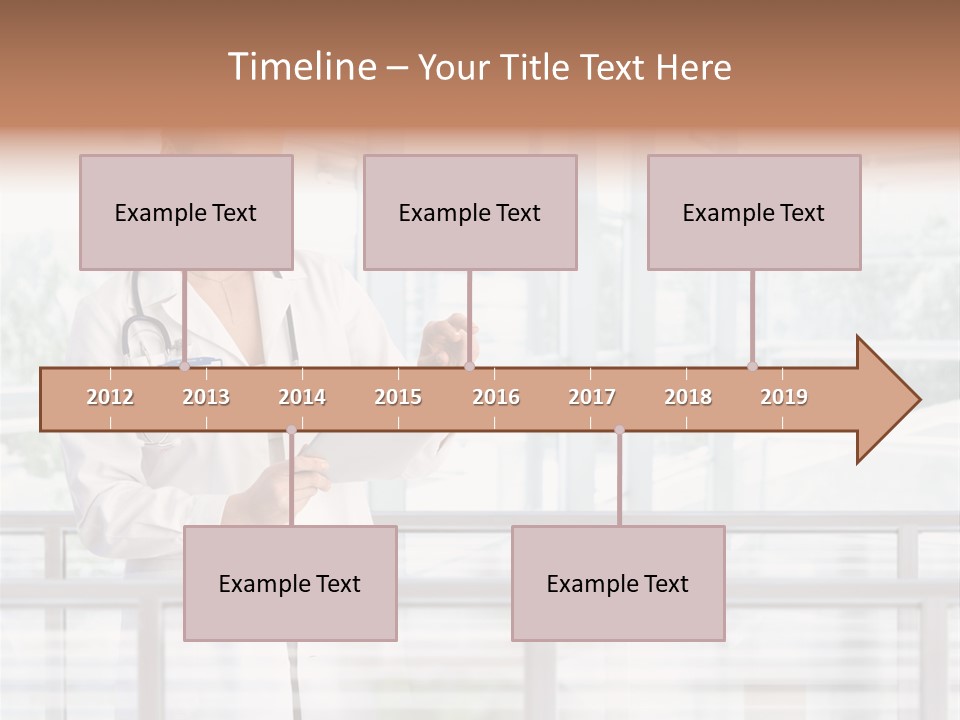 Medication Doctor Touchscreen PowerPoint Template