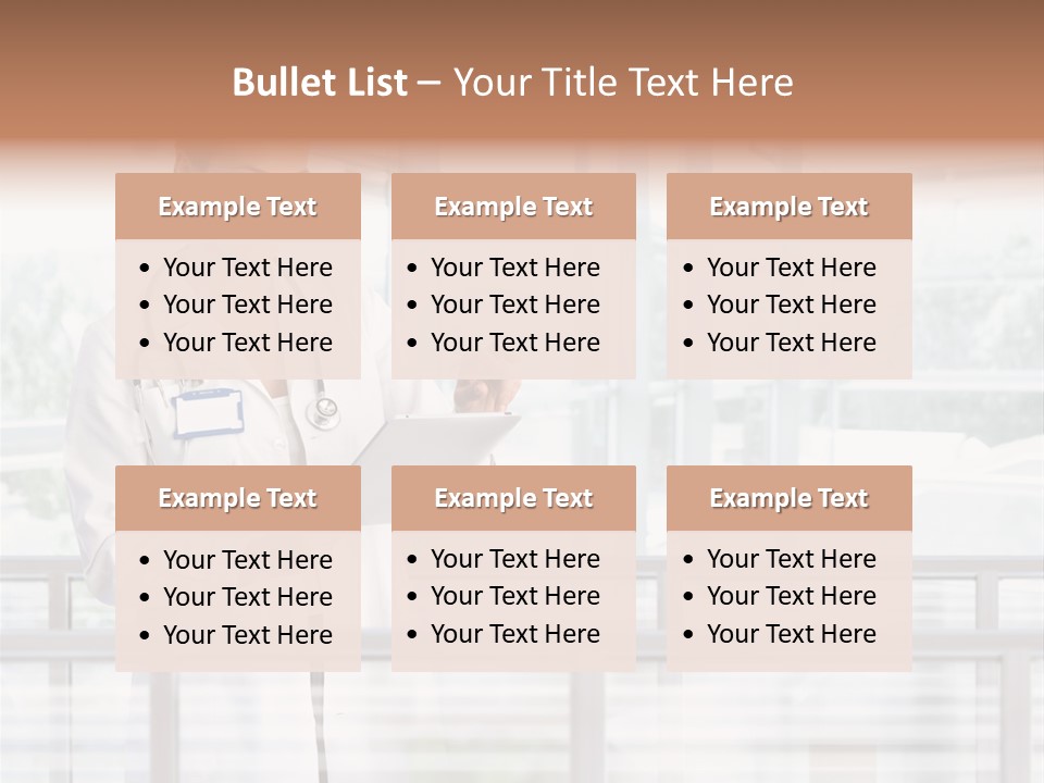 Medication Doctor Touchscreen PowerPoint Template