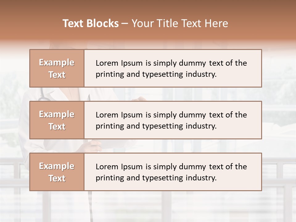 Medication Doctor Touchscreen PowerPoint Template