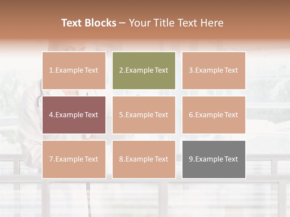 Medication Doctor Touchscreen PowerPoint Template