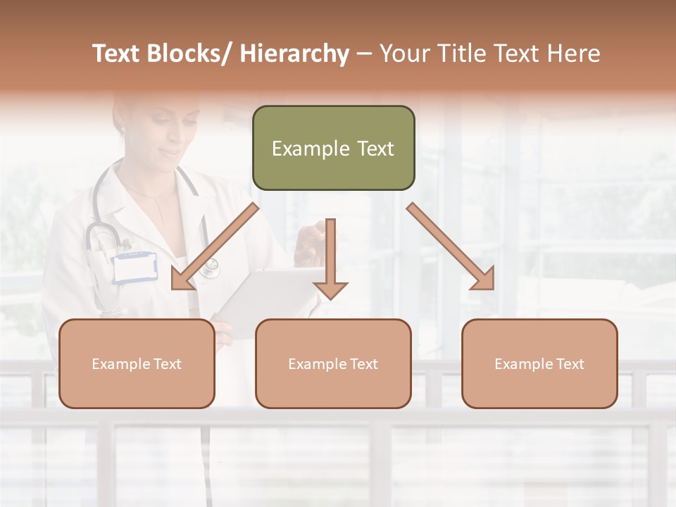 Medication Doctor Touchscreen PowerPoint Template