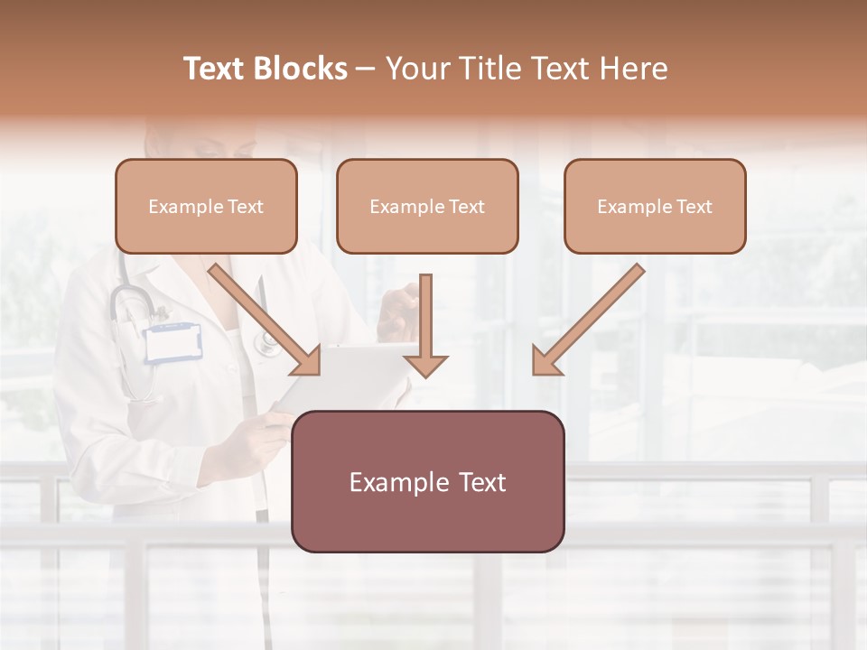 Medication Doctor Touchscreen PowerPoint Template