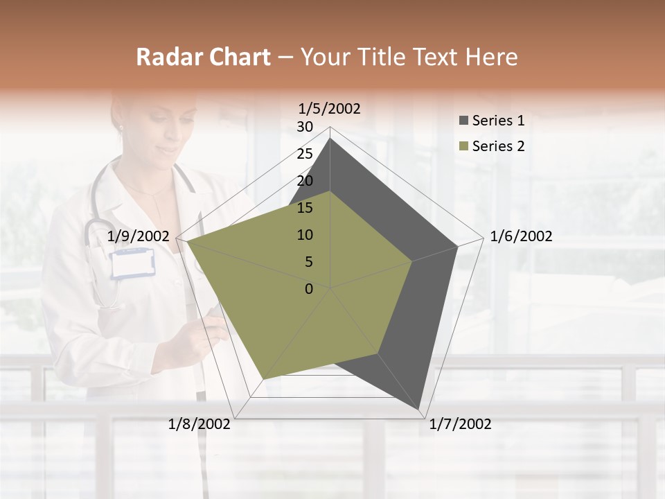 Medication Doctor Touchscreen PowerPoint Template