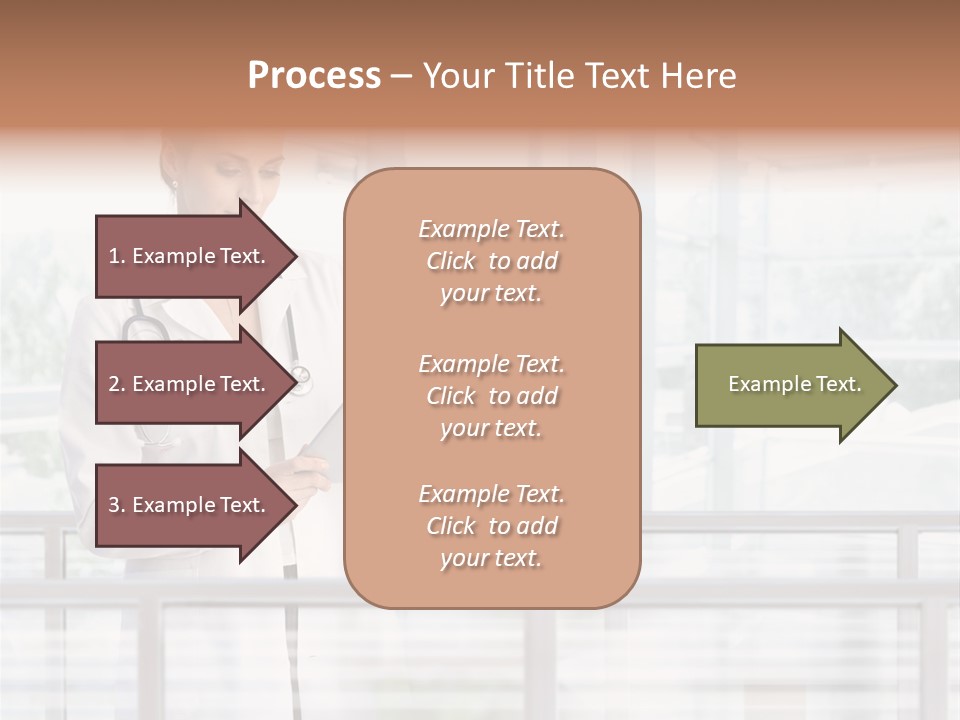 Medication Doctor Touchscreen PowerPoint Template