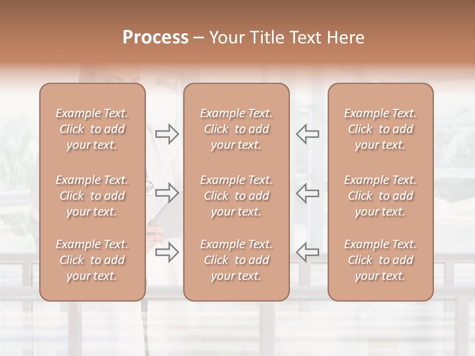 Medication Doctor Touchscreen PowerPoint Template