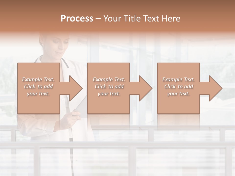 Medication Doctor Touchscreen PowerPoint Template