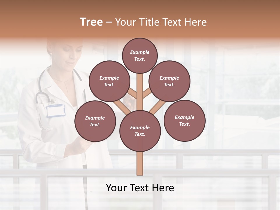 Medication Doctor Touchscreen PowerPoint Template