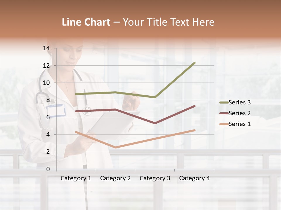 Medication Doctor Touchscreen PowerPoint Template