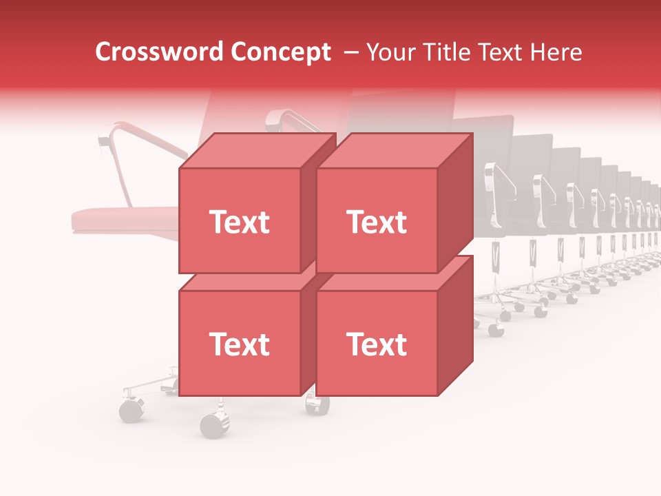 Discussion Furniture Color PowerPoint Template