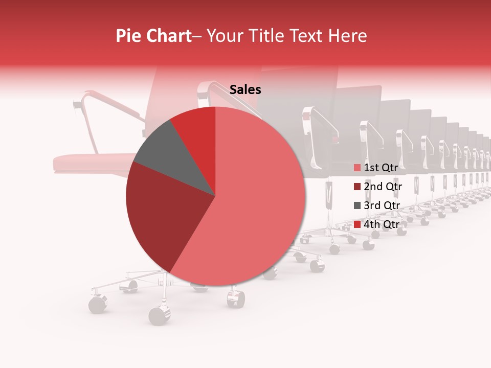 Discussion Furniture Color PowerPoint Template
