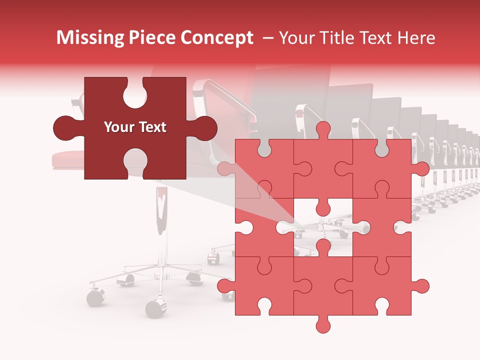 Discussion Furniture Color PowerPoint Template