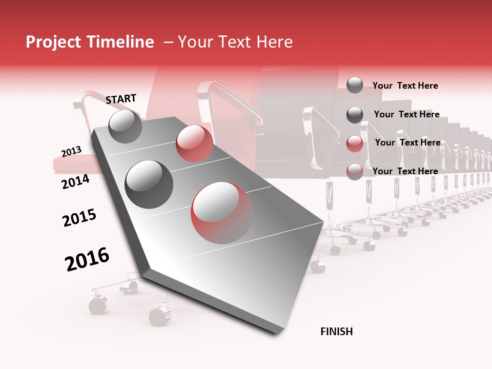 Discussion Furniture Color PowerPoint Template