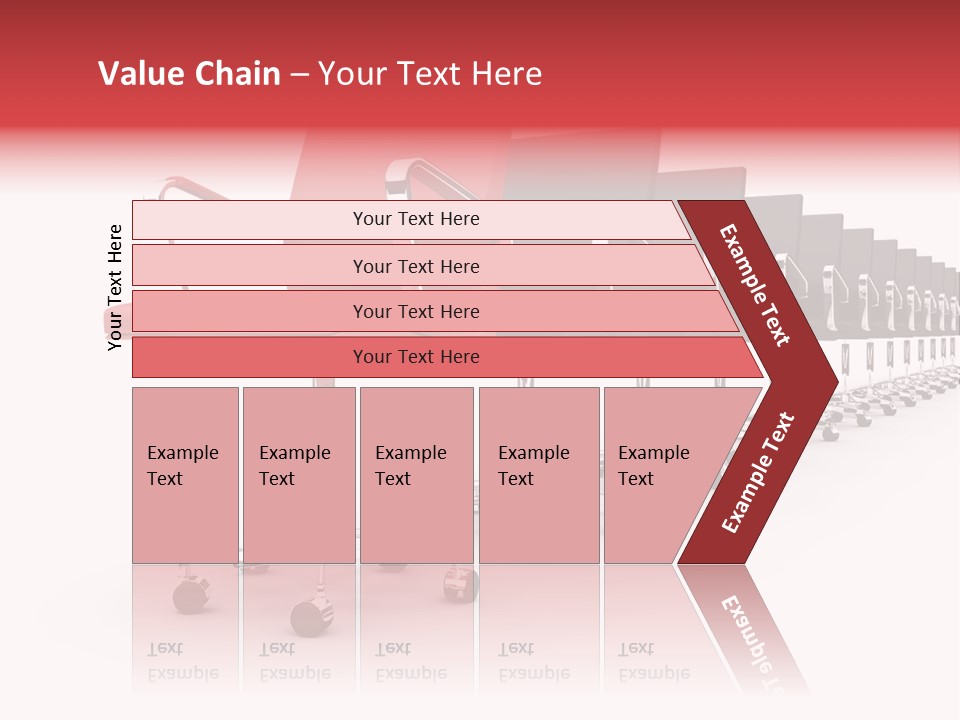 Discussion Furniture Color PowerPoint Template