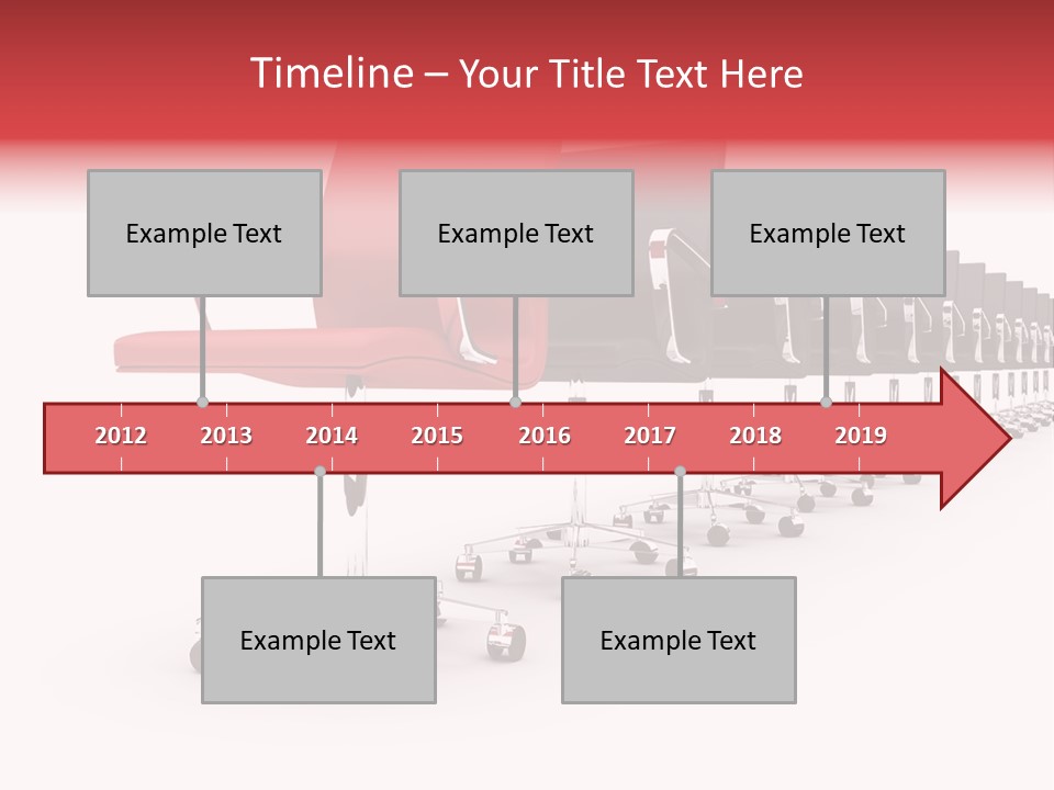 Discussion Furniture Color PowerPoint Template