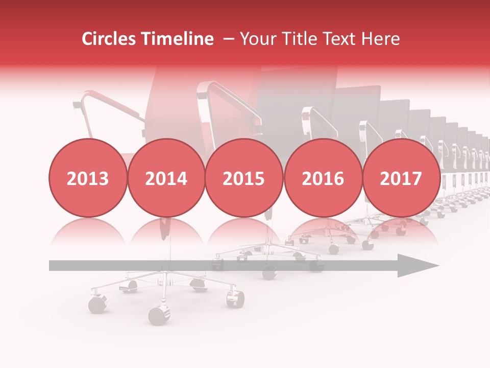 Discussion Furniture Color PowerPoint Template