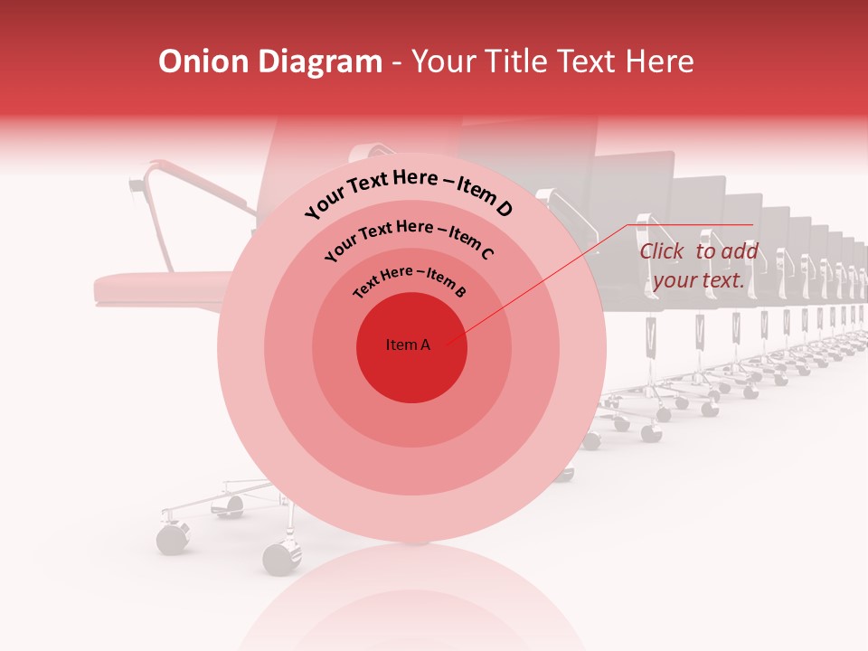 Discussion Furniture Color PowerPoint Template