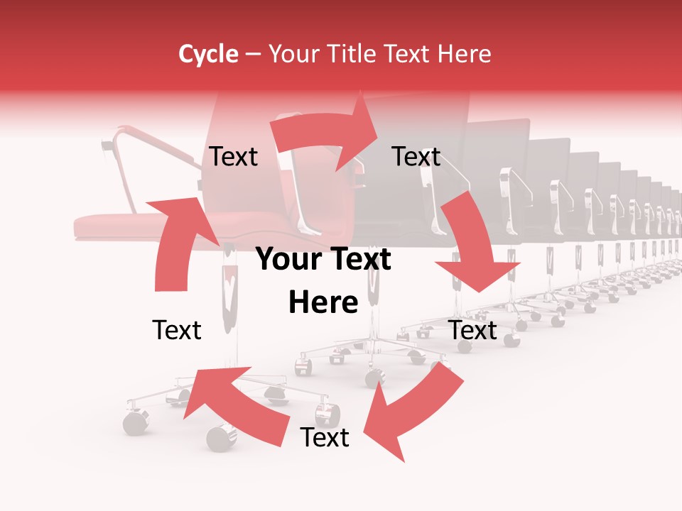 Discussion Furniture Color PowerPoint Template