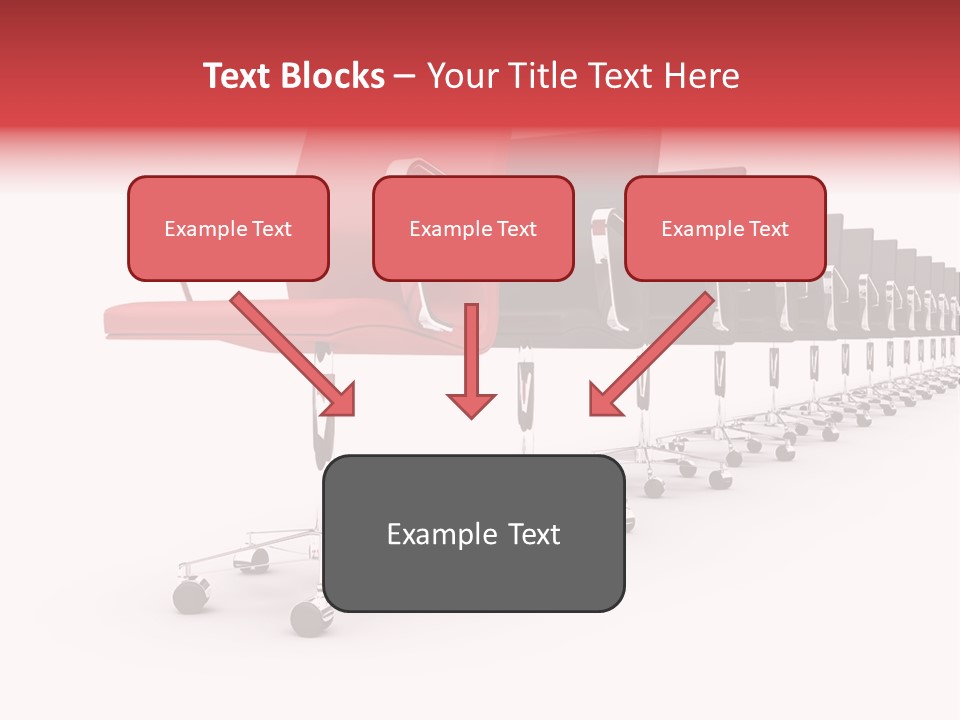Discussion Furniture Color PowerPoint Template