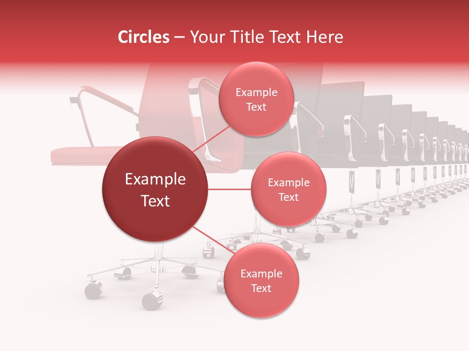 Discussion Furniture Color PowerPoint Template